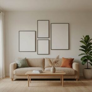 Gallery walls and statement prints