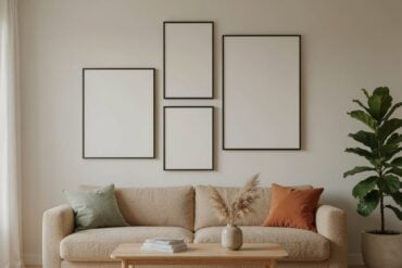 Gallery walls and statement prints