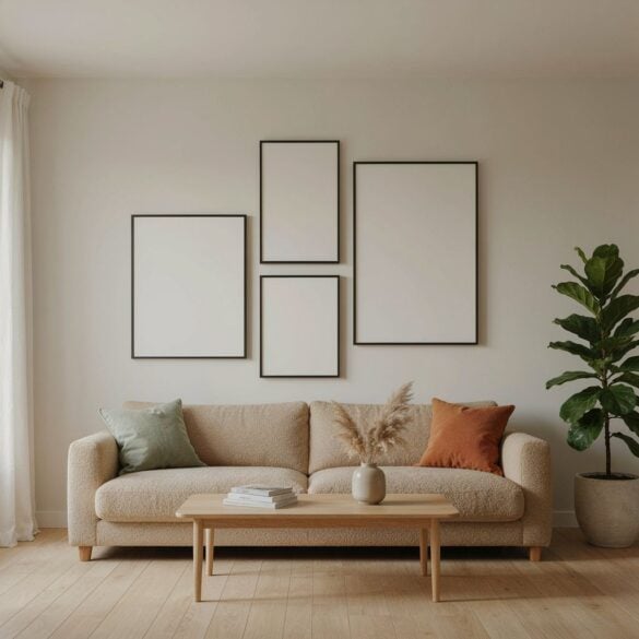 Gallery walls and statement prints
